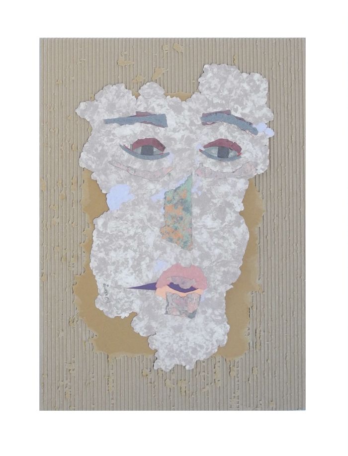 Rostro amable de mujer